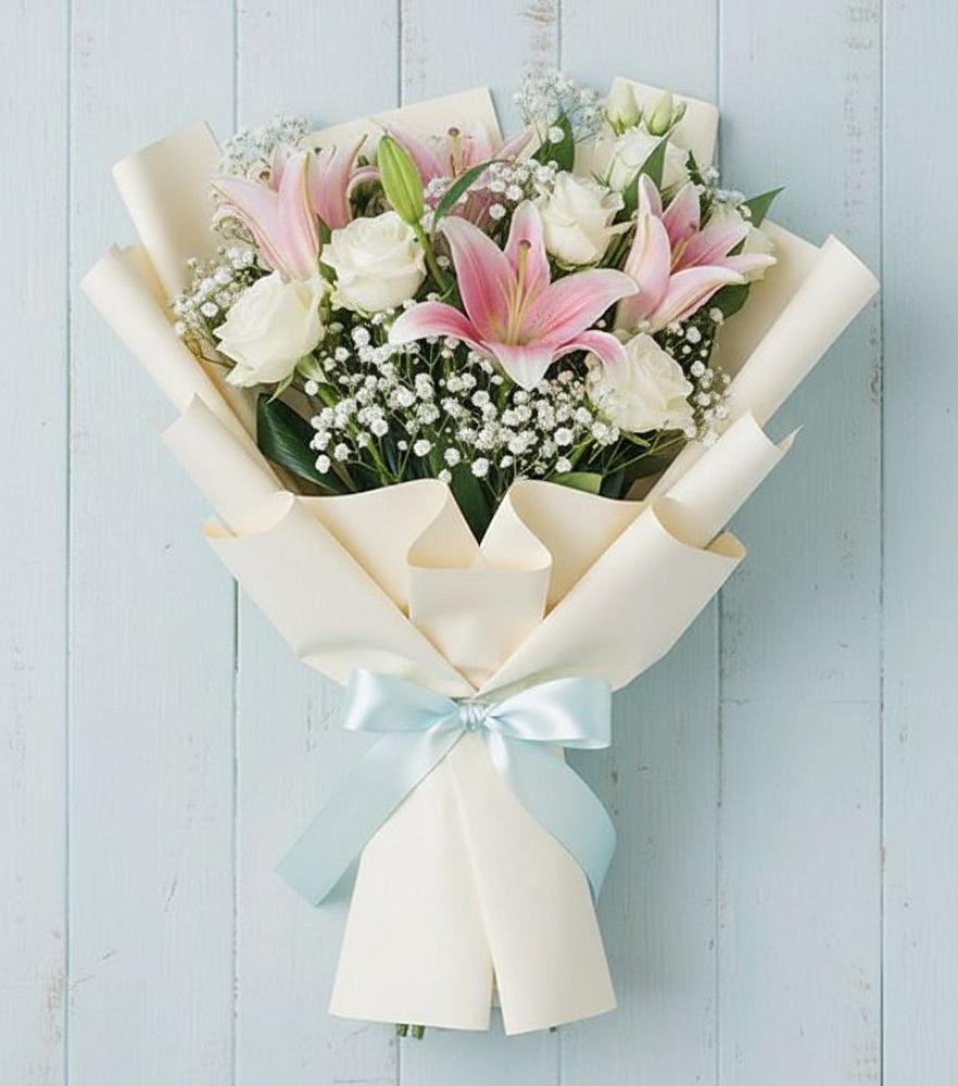 Букет цветов из: Лилии в Кяхулай