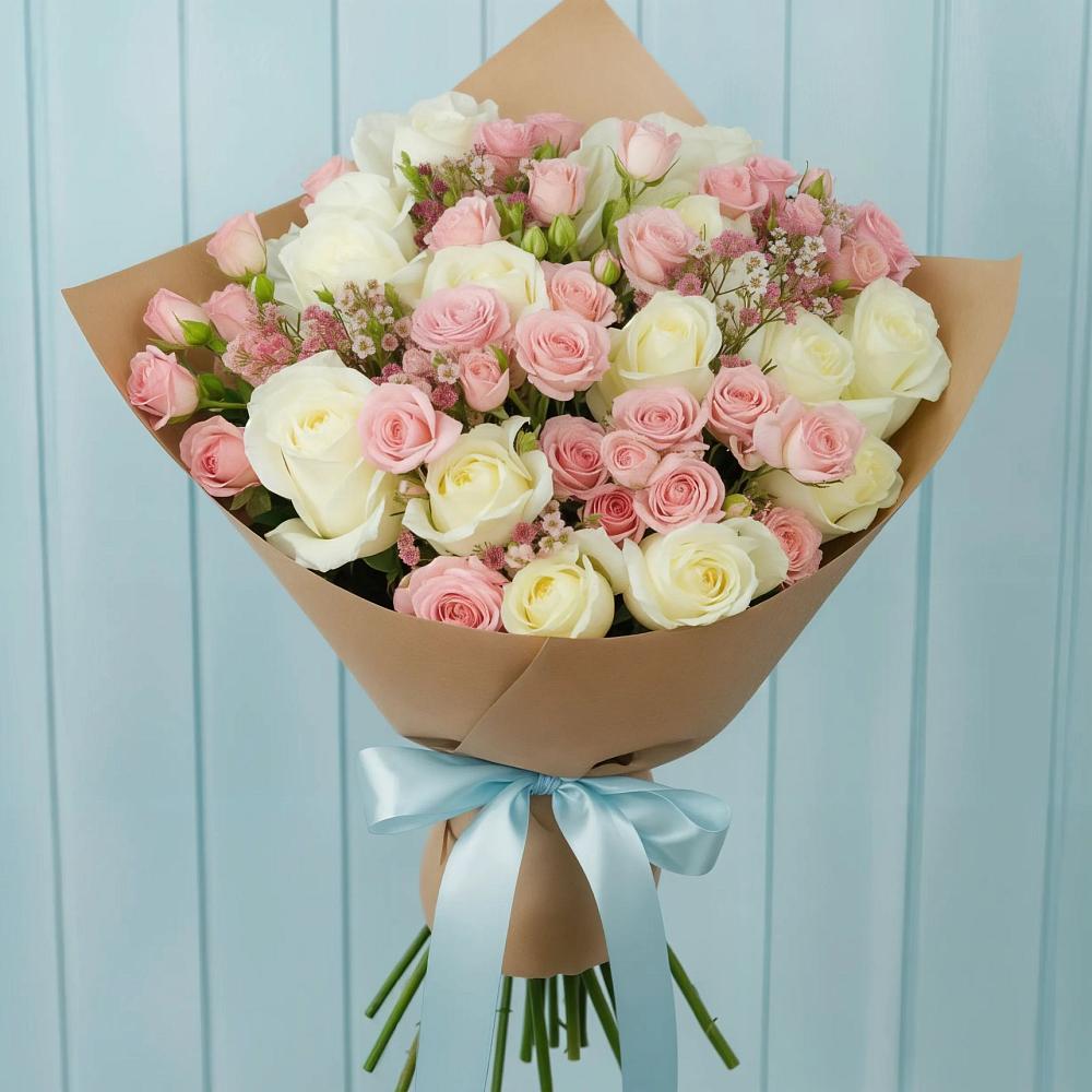 Букет цветов из: Розы в Кяхулай