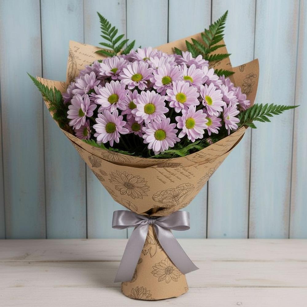 Букет цветов из: Хризантемы в Кяхулай