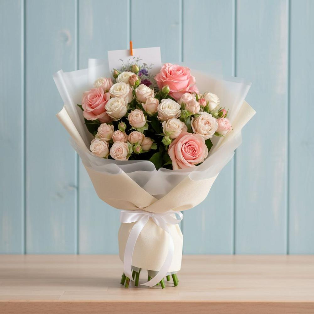 Букет цветов из: Розы в Кяхулай