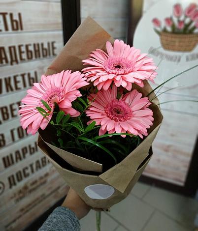 Букет цветов из: Герберы в Кяхулай