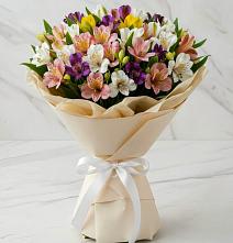 Букет цветов из:  Альстромерии в Кяхулай