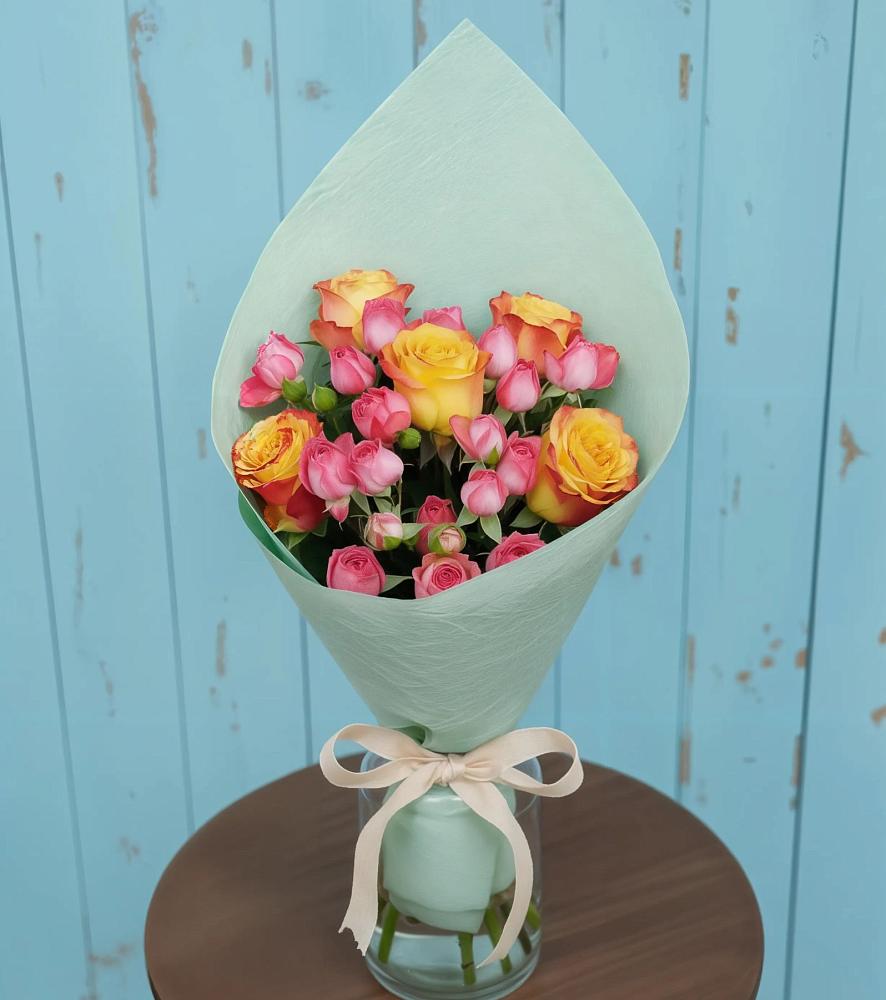 Букет цветов из: Розы в Кяхулай