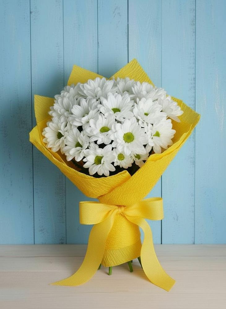 Букет цветов из: Хризантемы в Кяхулай