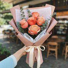 Букет цветов из:  Розы в Кяхулай