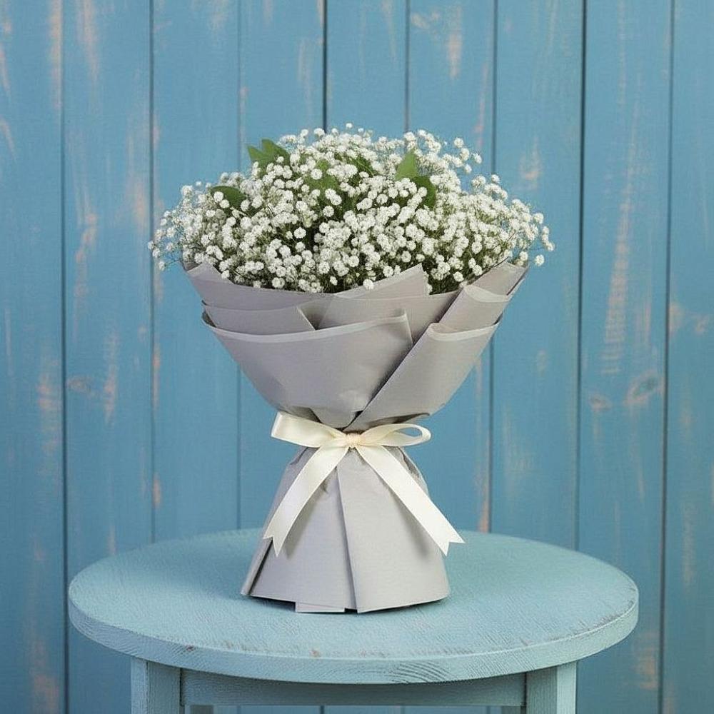 Букет цветов из: Гипсофила в Кяхулай