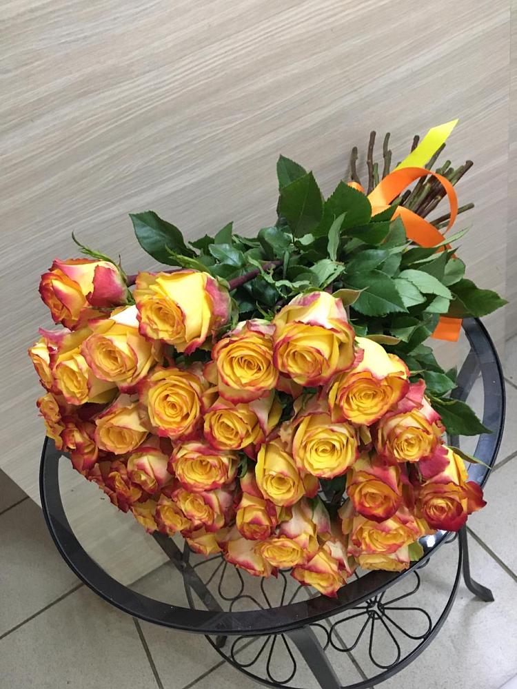 Букет Желтые розы в Кяхулай