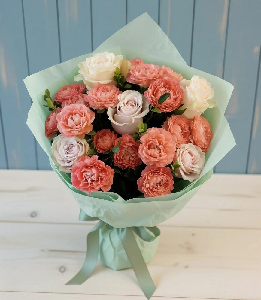 Букет цветов из: Розы в Кяхулай