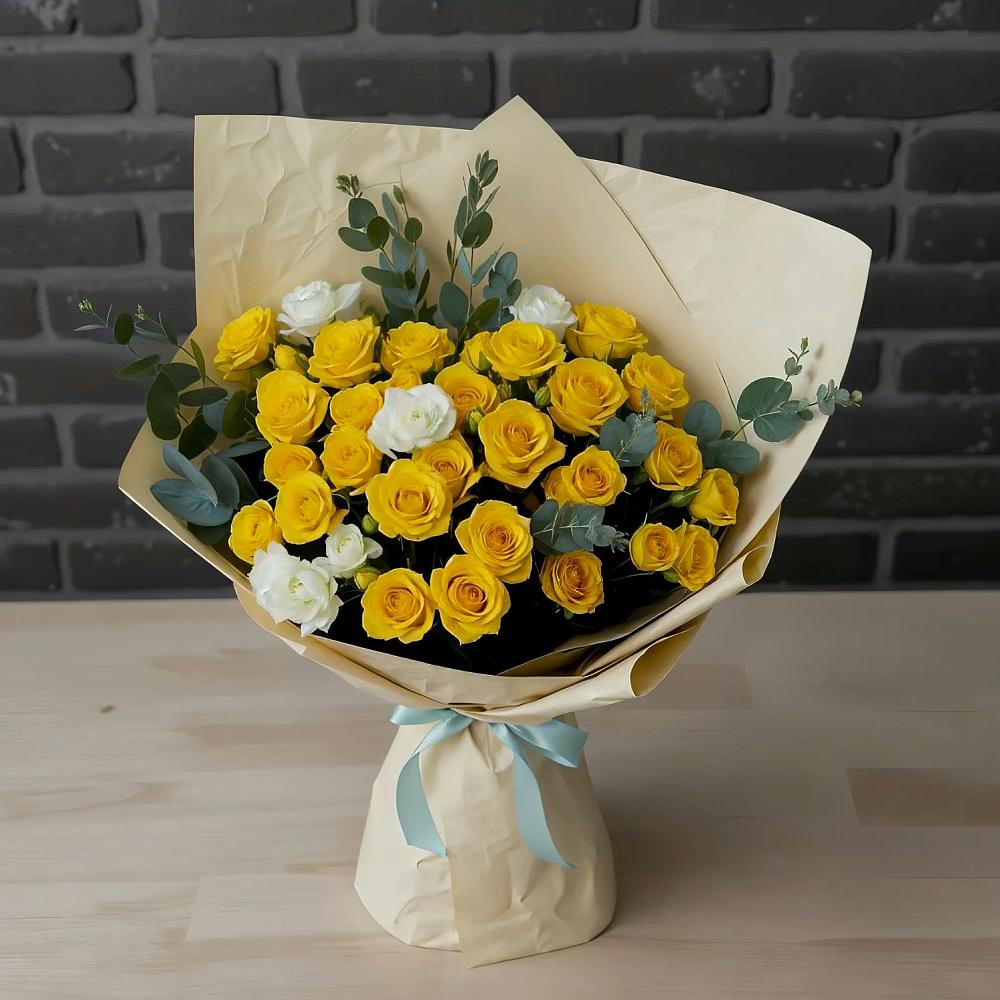 Букет цветов из: Розы в Кяхулай