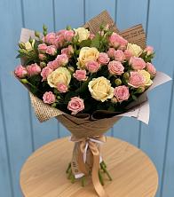 Букет цветов из:  Розы в Кяхулай