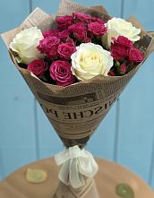Букет цветов из:  Розы в Кяхулай