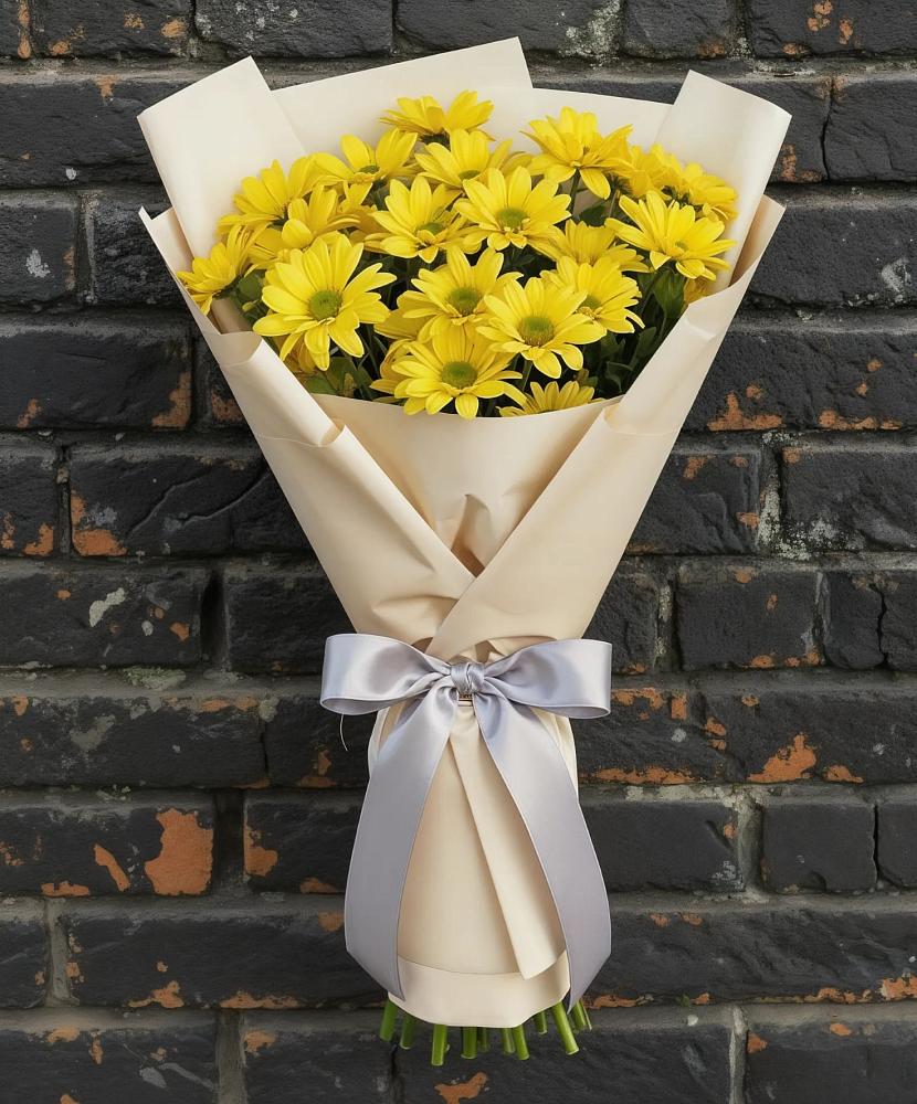 Букет цветов из: Хризантемы в Кяхулай