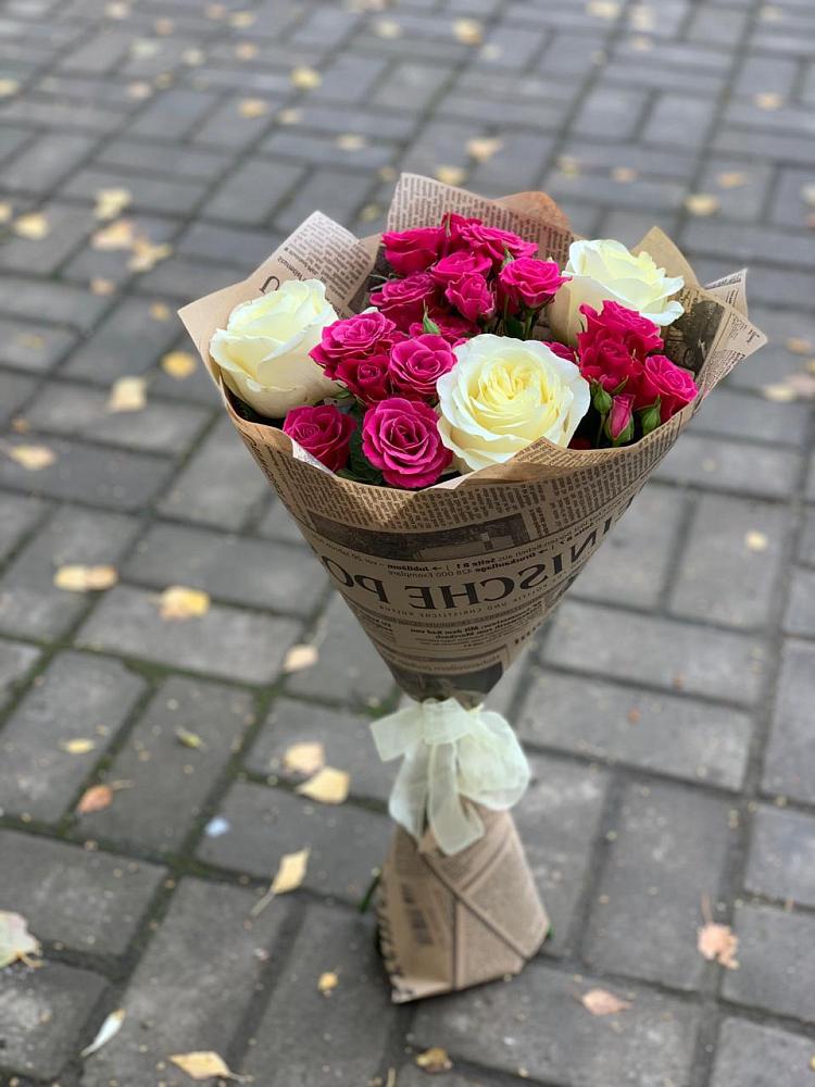 Букет цветов из: Розы в Кяхулай