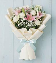 Букет цветов из:  Лилии в Кяхулай